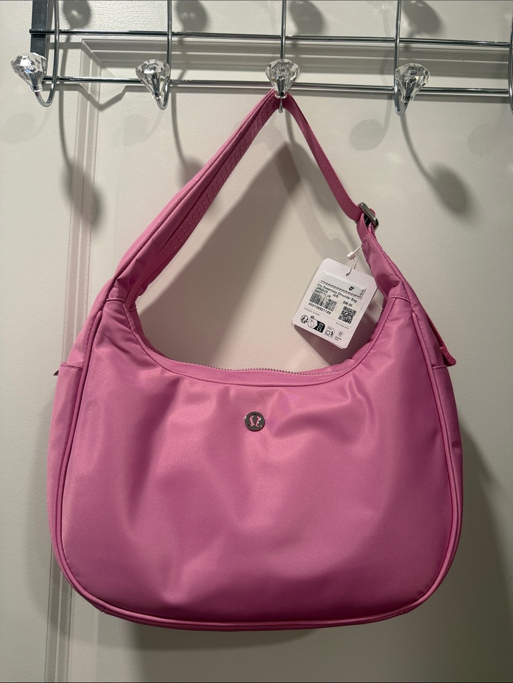 NWT Lululemon City Essentials Shoulder Bag Pink